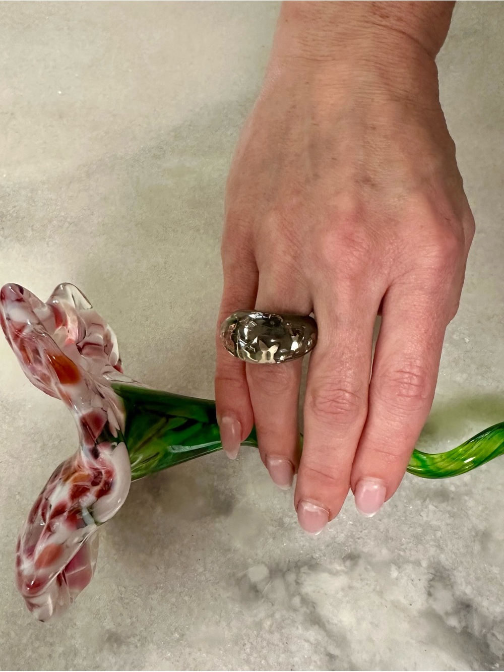 Louis Vuitton Monogram Inclusion Ring - Picture 6 of 9